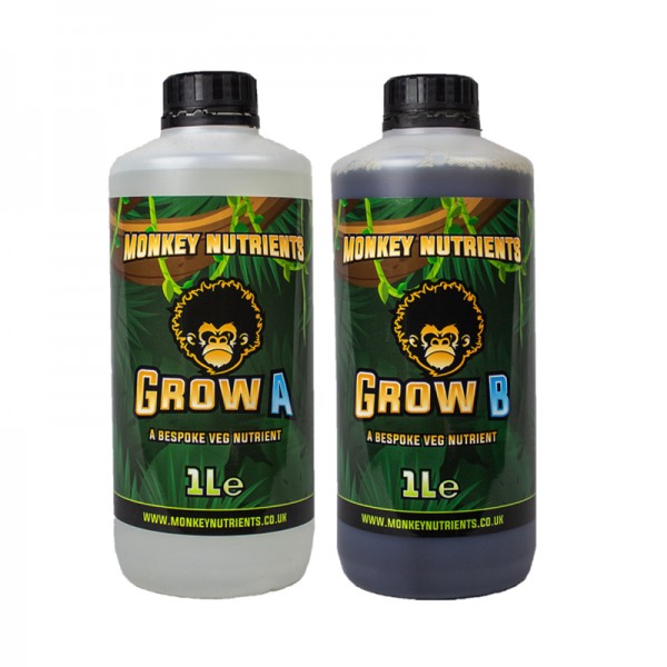 1L Monkey Grow A & B Monkey Nutrients